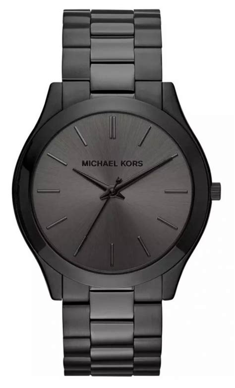 michael kors mini slim runway watch black|Michael Kors Watch mk8507.